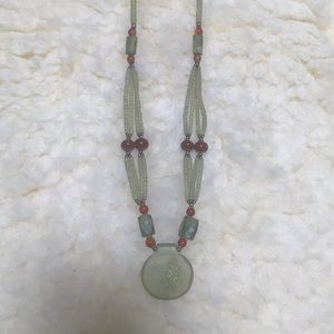 Hand crafted beaded necklace